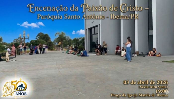 Ibema se prepara para emocionante encenação da Paixão de Cristo